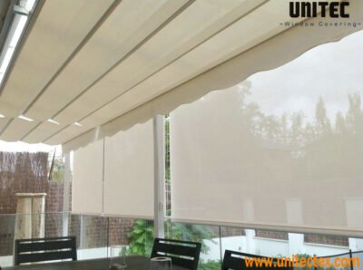 How to make patio and porch roller outdoor shades?