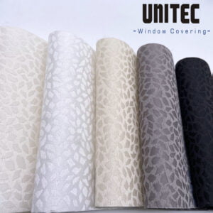 Polyester pattern transparent roller blinds UX004-TR