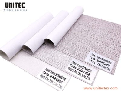Textured Roller Shades Fabric URB2301-URB2309