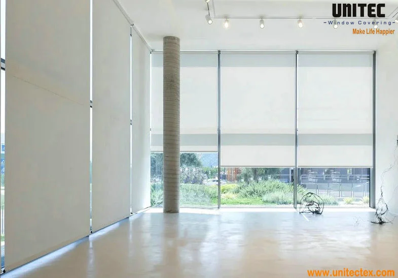 What fabric is used for roller blinds